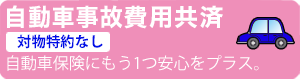 自動車事故費用共済(対物特約なし)